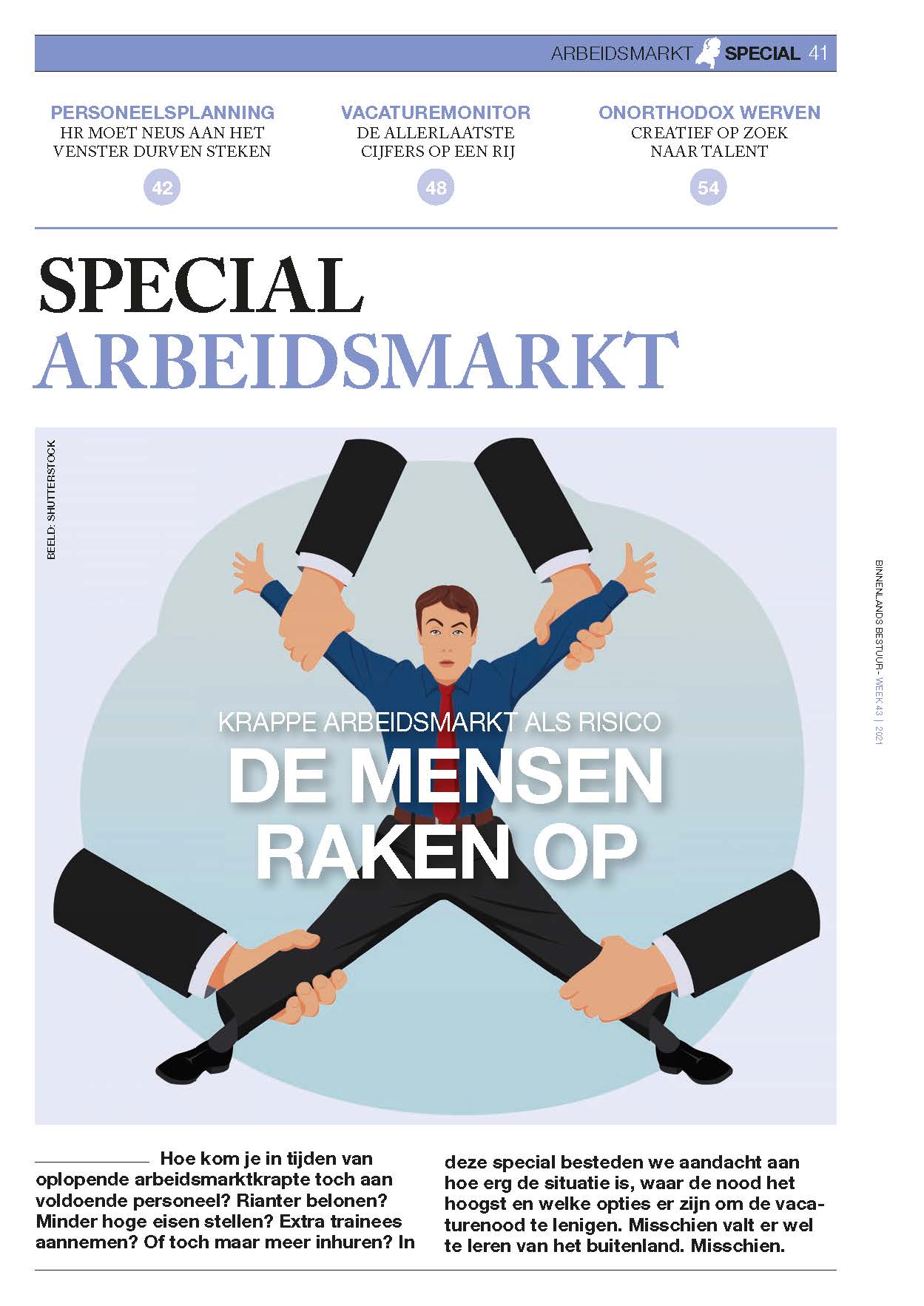 BB 20-2021 Special arbeidsmarkt - cover