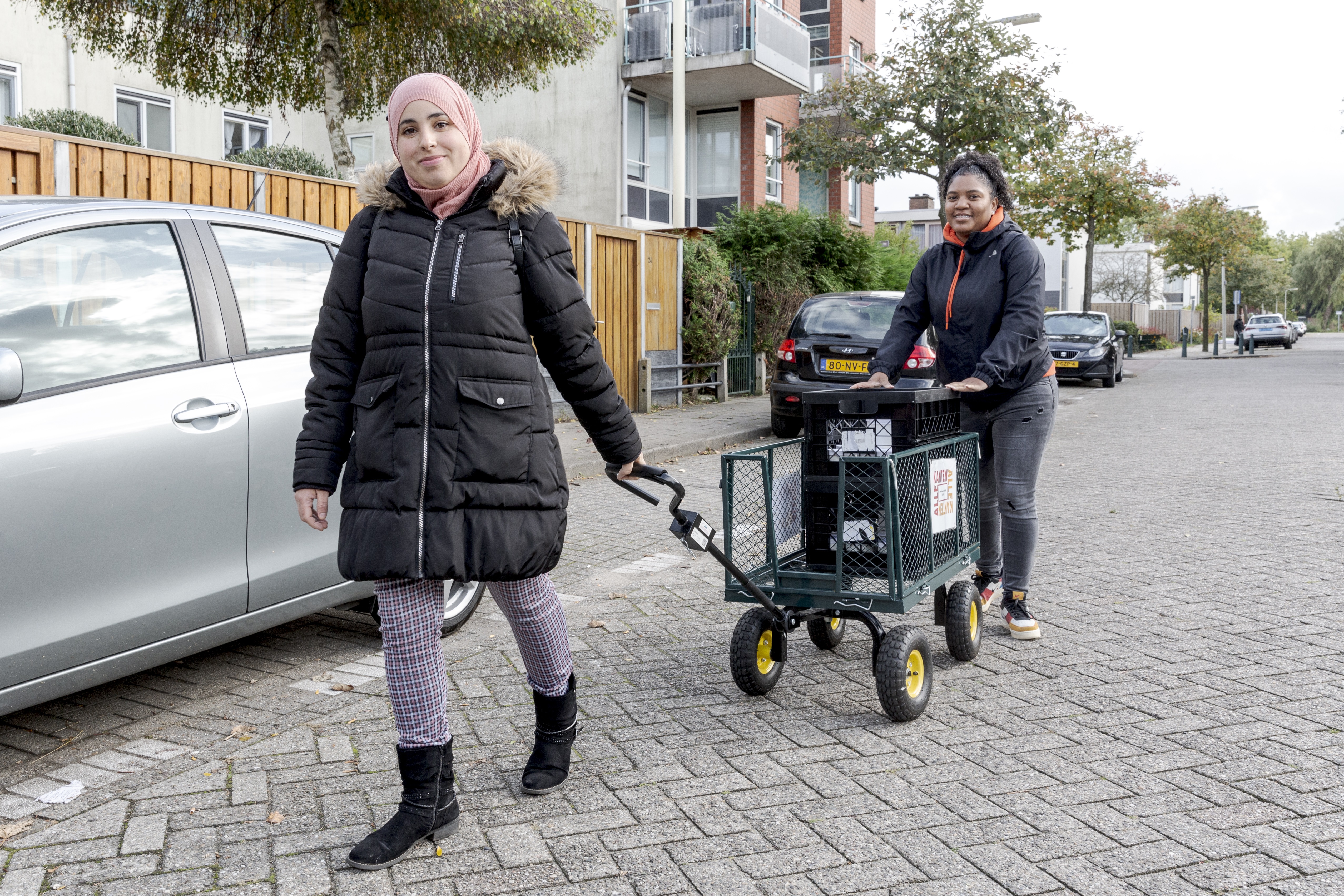 Ouissilla, een van de deelnemers aan de pilot Instapeconomie in Den Haag.