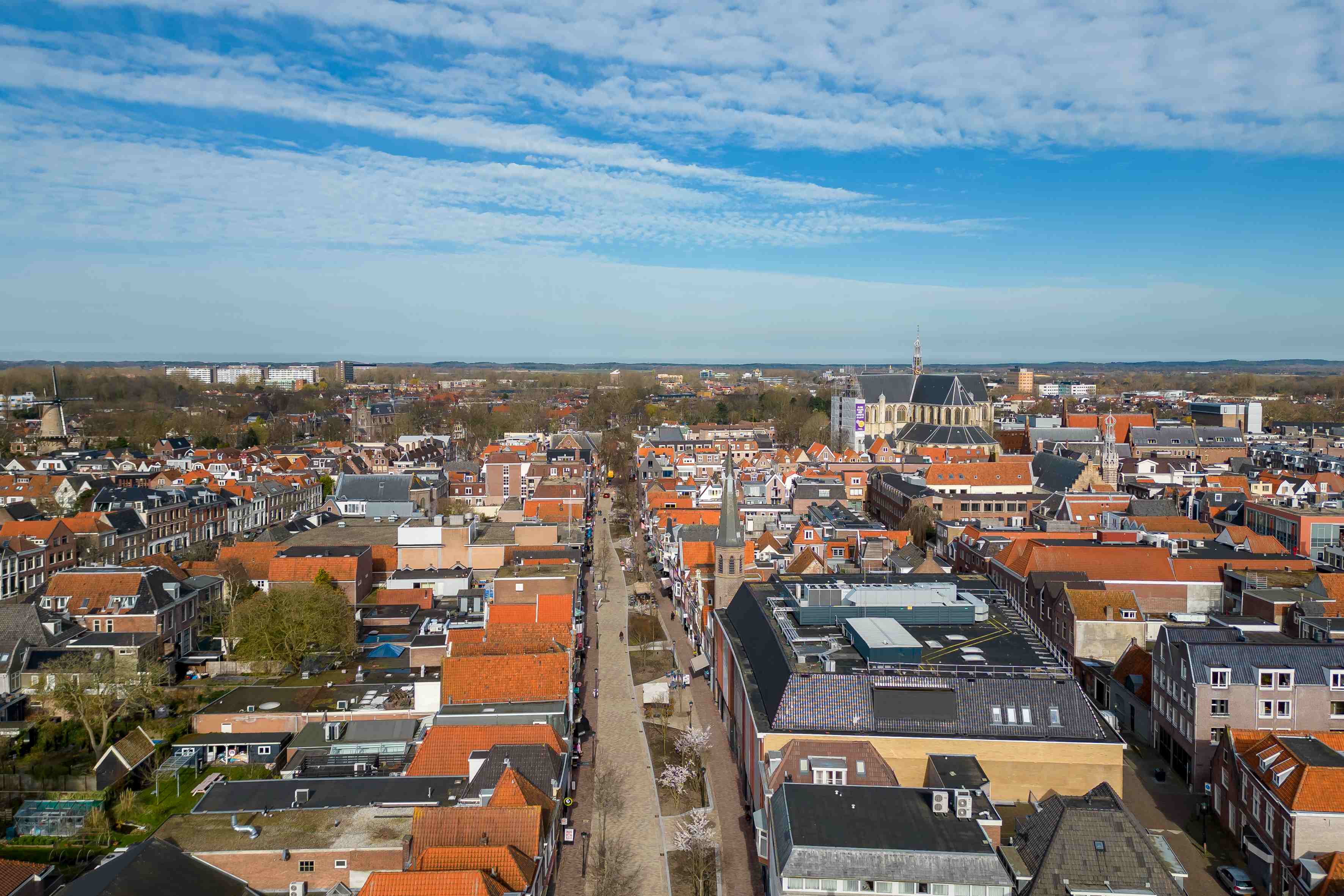 De Laat vanuit de lucht 