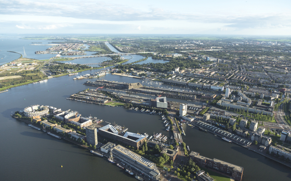 Luchtfoto Amsterdam 