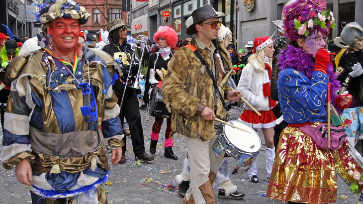 Carnavalsoptocht in Maastricht