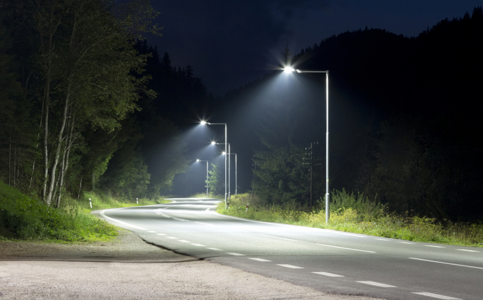 Te veel licht op straat