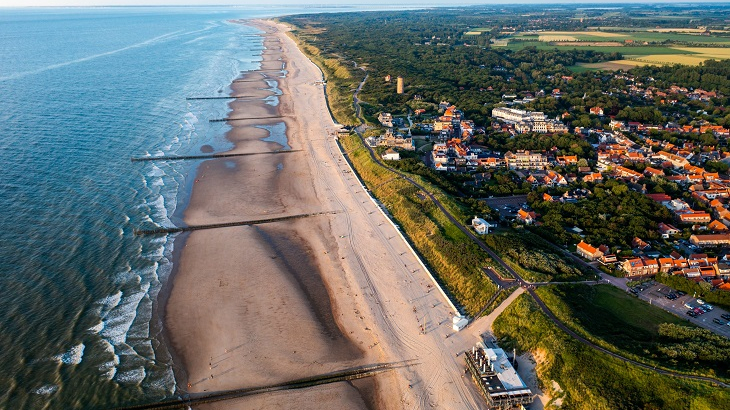 Kustlijn Domburg Zeeland