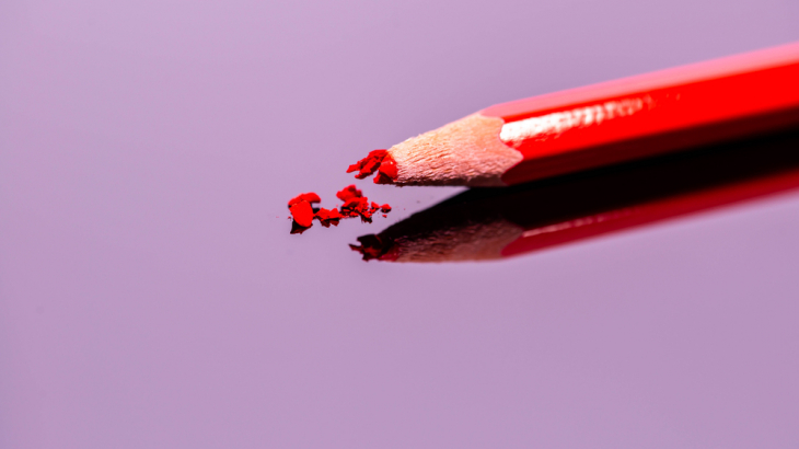 Rood potlood - geen stemrecht