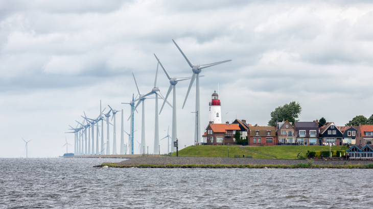 windpark windturbine