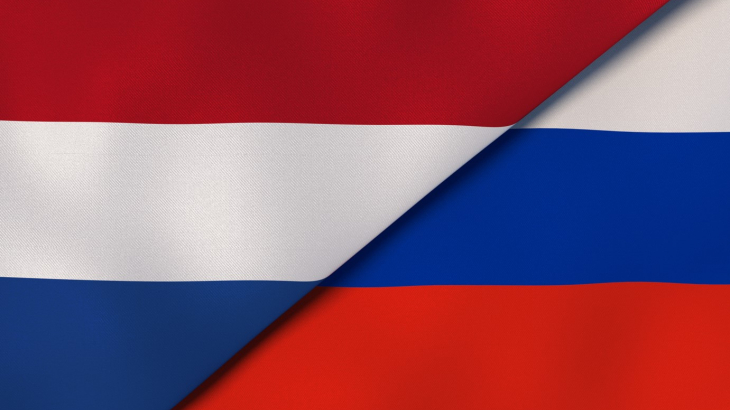 vlag Nederland Rusland