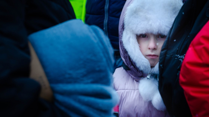 Vluchteling Oekraine kind