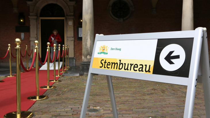 stembureau in Den Haag