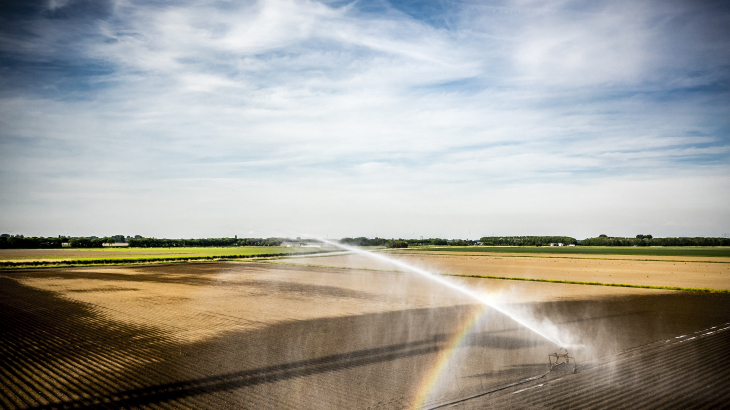 Droogte beregening