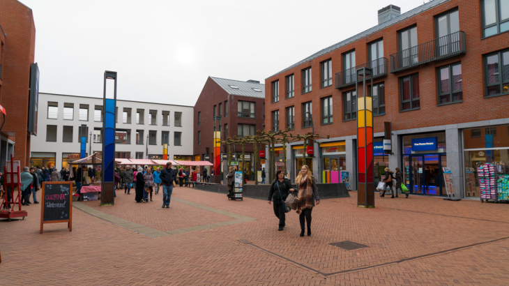 Het centrum van Dronten