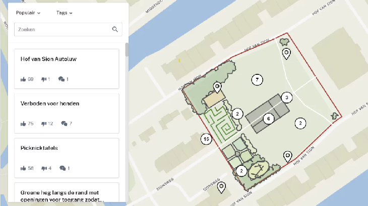 Interactieve kaart Rijswijk