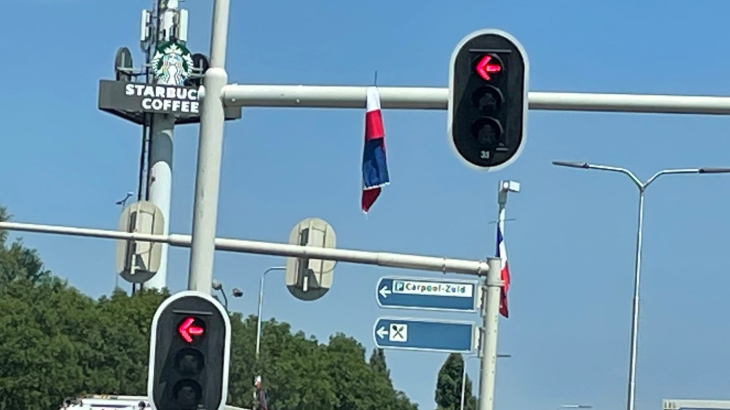 Omgekeerde vlaggen