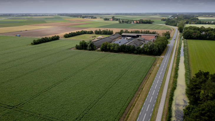 De beoogde locatie voor het aanmeldcentrum voor asielzoekers in Bant