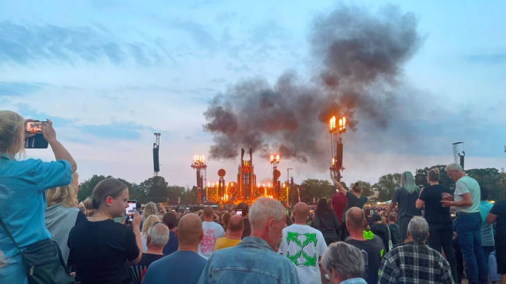 Rammstein in het Goffertpark 