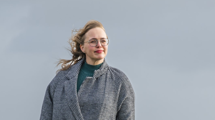 Marieke Vellinga, de nieuwe wethouder op Vlieland.