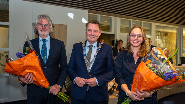 Roel de Jong, Michiel Schrier en Marieke Vellinga