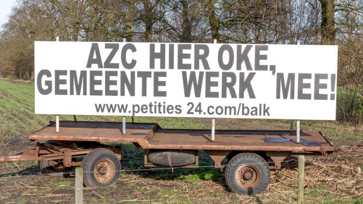 Draagvlak voor opvang asielzoekers in Friesland.