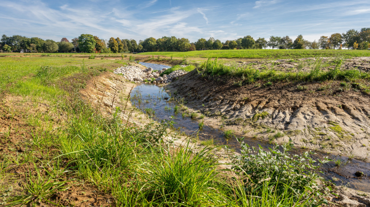 Natuurontwikkeling door de gemeente Breda in het agrarische gebied aan de voet van de Bavelse Berg.