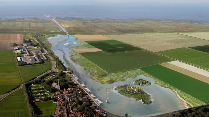 Ontwerp Holwerd aan zee