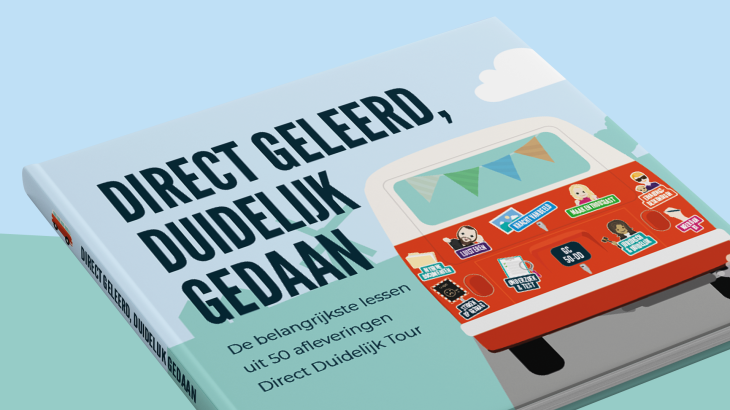 Boekcover Direct geleerd, duidelijk gedaan