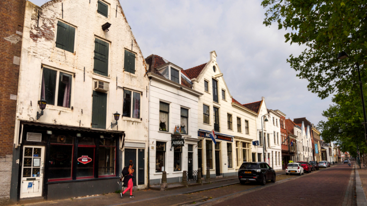 Straatbeeld in Vlaardingen 