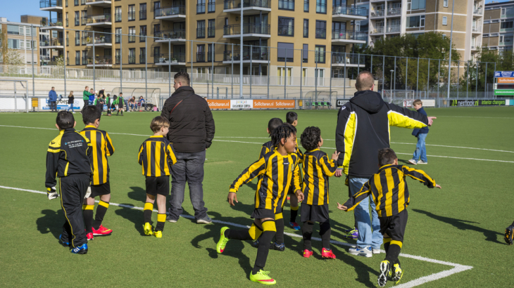 Voetbal jongeren sportvereniging