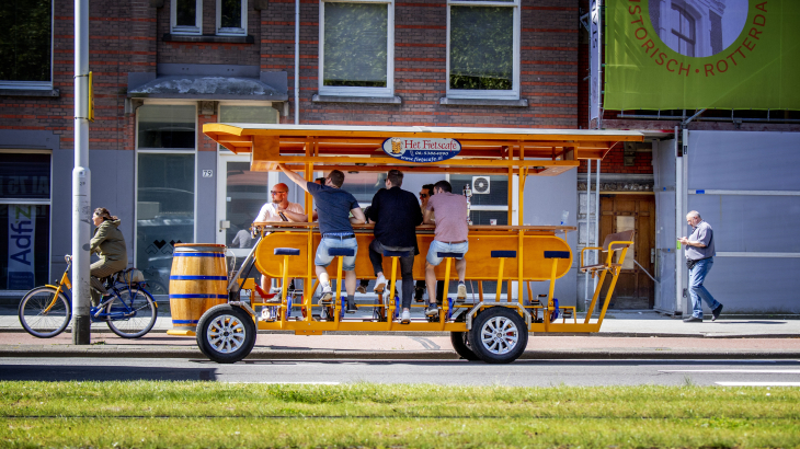 Bierfiets in Rotterdam