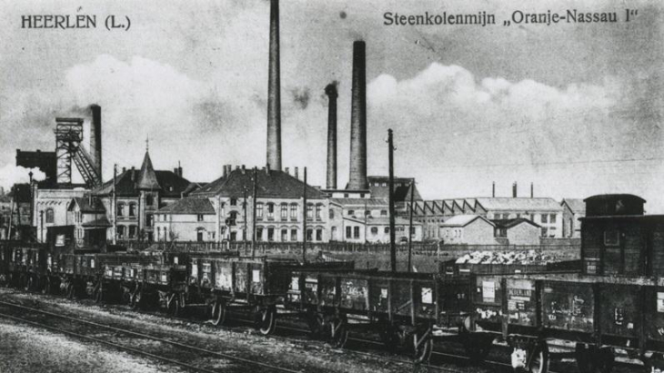 Steenkolenmijn 'Oranje-Nassau' in Limburg