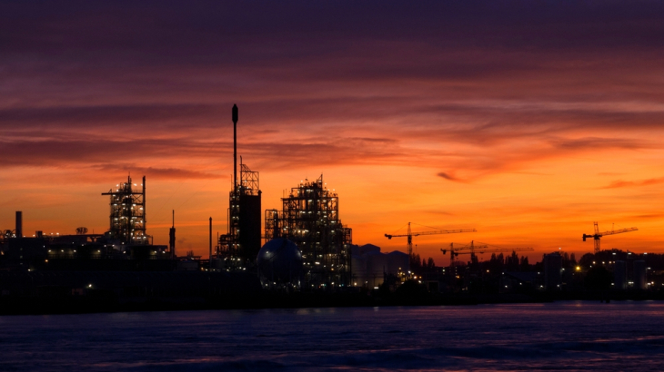 Chemours fabriek in Dordrecht