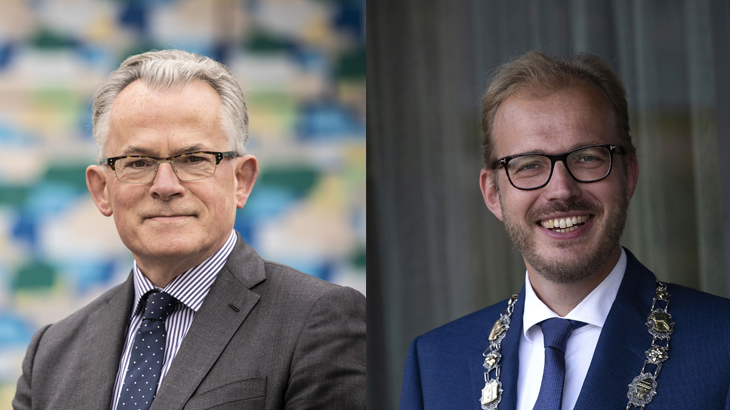 Koen Schuiling (l) en Mark Boumans (r)