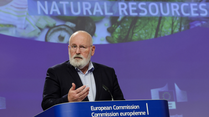 Frans Timmermans, vice-voorzitter van de Europese Commissie.