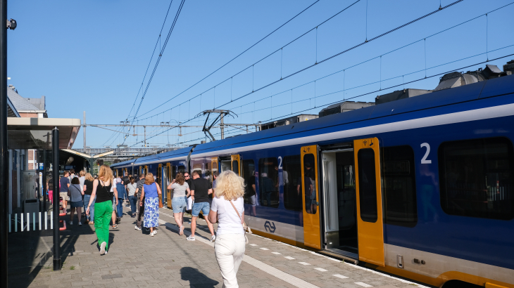 Treinstation van Hoorn. Foto: ANP / Hollandse Hoogte / Kim van Dam