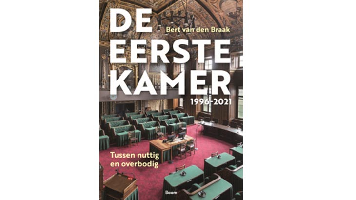 Cover van het boek 'De Eerste Kamer 1996-2021'