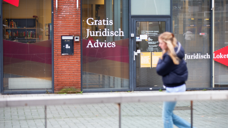 Gratis juridisch advies bij het Juridisch Loket in Leiden. Foto: Harold Versteeg (ANP)