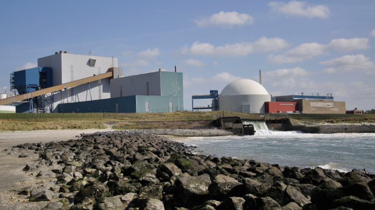 Huidige kerncentrale in Borsele