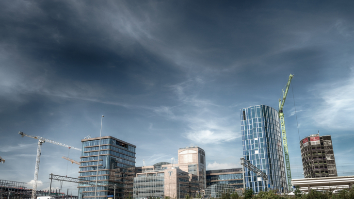 Zuidasdok in Amsterdam