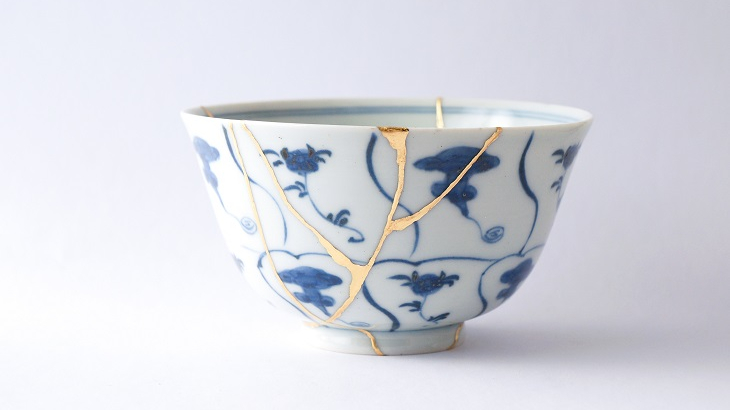 kunst van Kintsugi