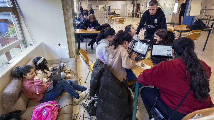 Jongerenwerk ‘De Overkant’ in Arnhem. Werry Crone (ANP)