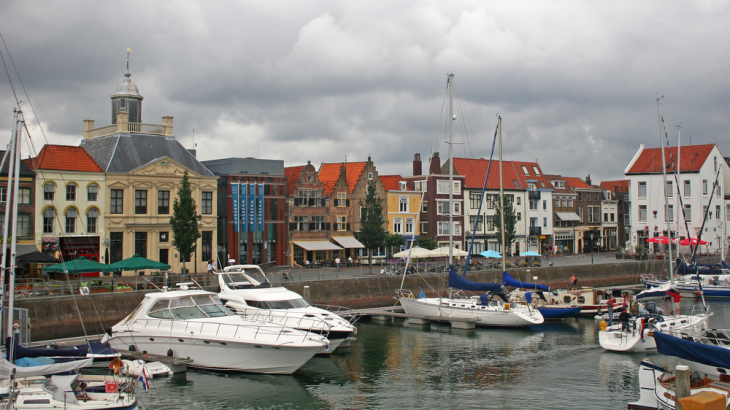 Vlissingen Haven wolken