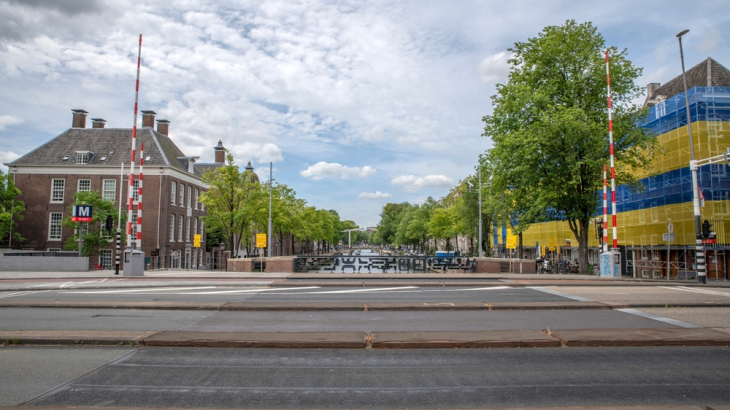 De Weesperstraat in Amsterdam 