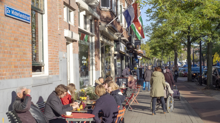 Middelland, een vooroorlogse wijk in het westen van Rotterdam. Foto: Hans van Rhoon (ANP)