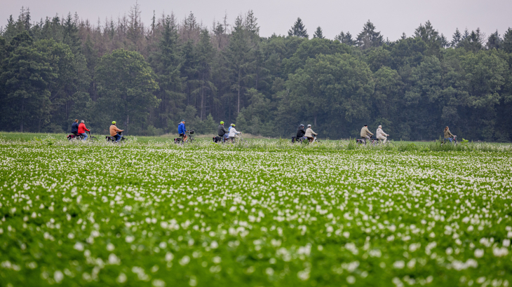 De Drentse Fietsverdaagse in 2023, vlakbij Westerbork.