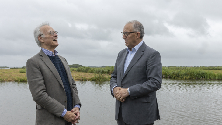 Jozias van Aattsen en Ahmed Aboutaleb