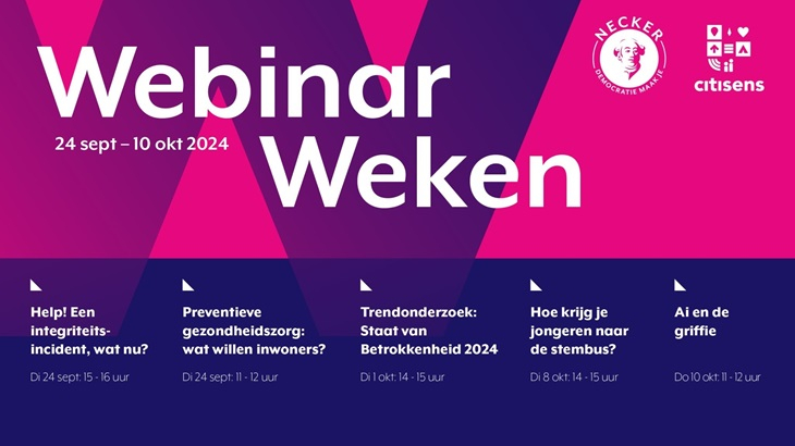 webinar weken