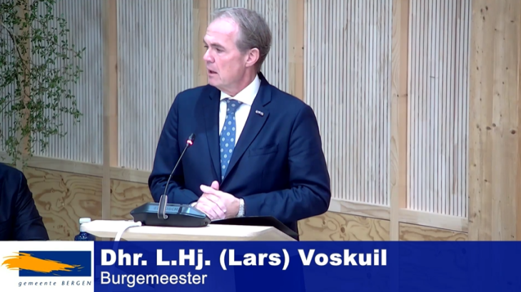 Lars Voskuil Bergen burgemeester