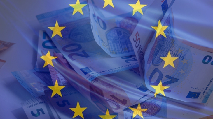 Europese vlag geld