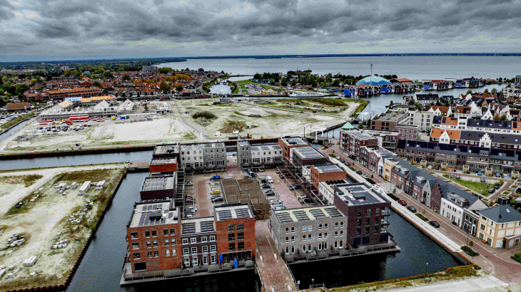 Nieuwbouw aan de rand van Harderwijk