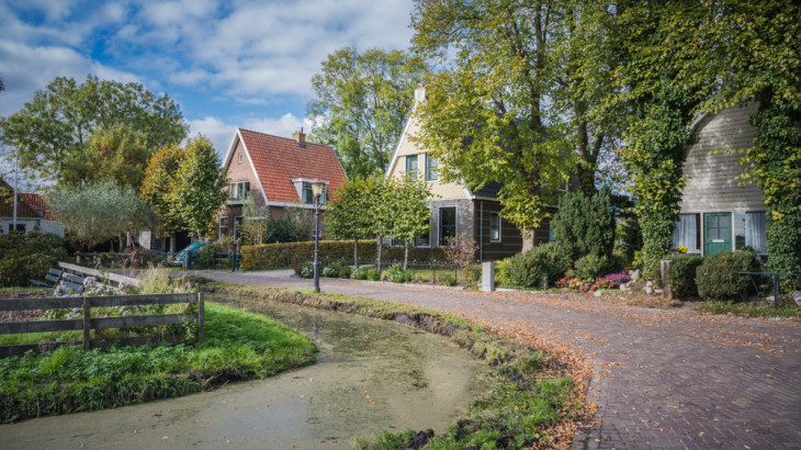 Het Noord-Hollandse dorp Holysloot