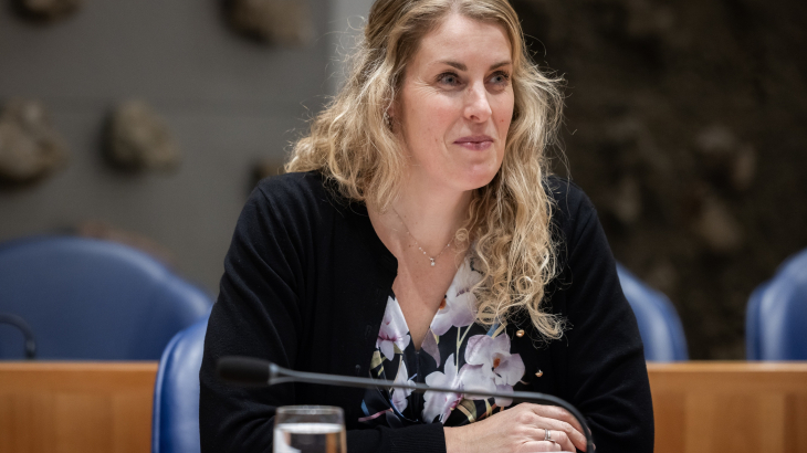 Staatssecretaris voor Maatschappelijke Zorg Vicky Maeijer (PVV). Foto: Laurens van Putten (ANP) 