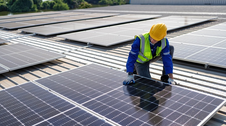 zonnepanelen op gebouwen